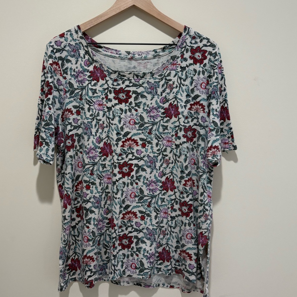 J.Jill Pima Scoop Neck Women’s Tee